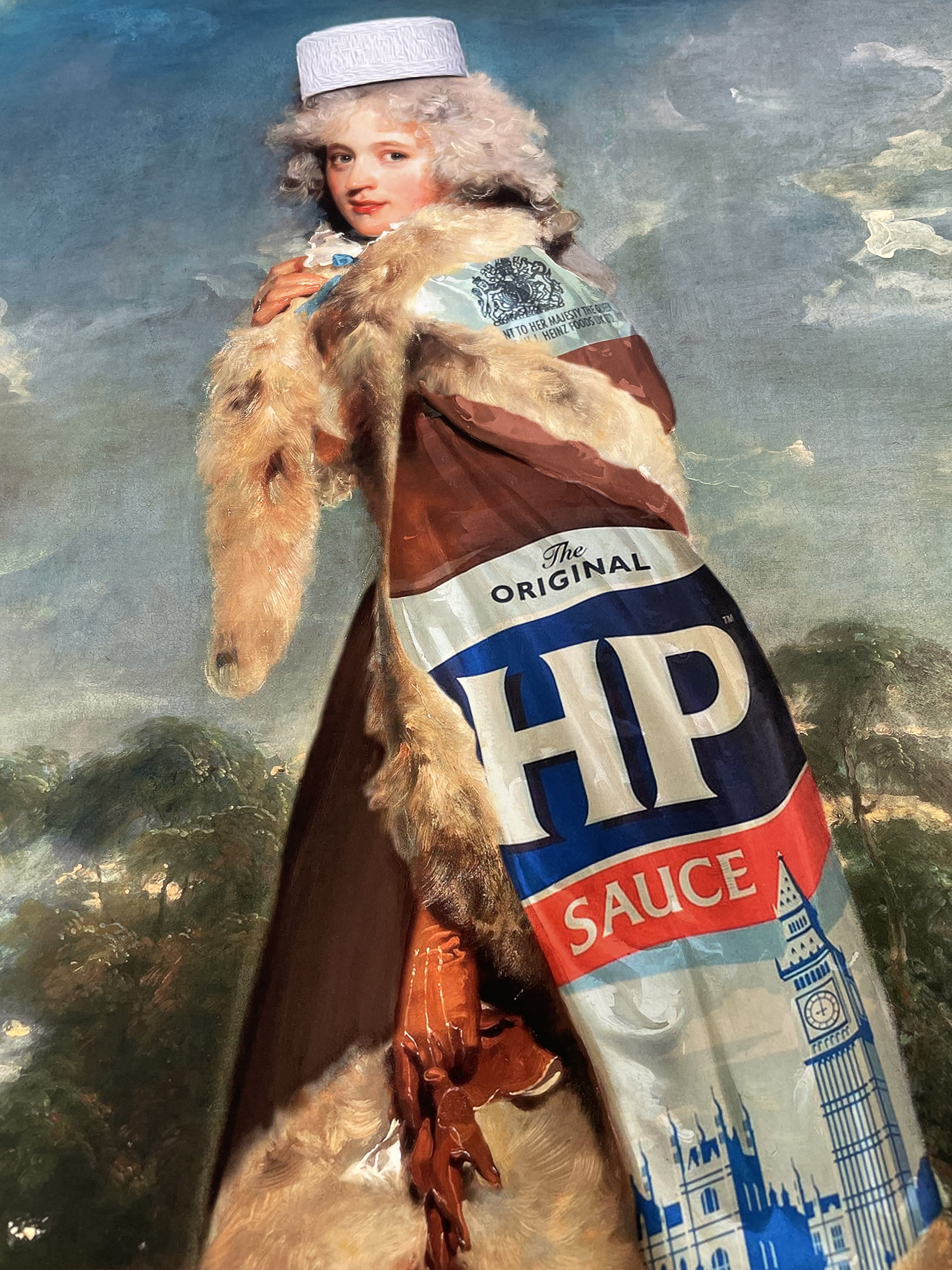 HP Sauce Enlarged