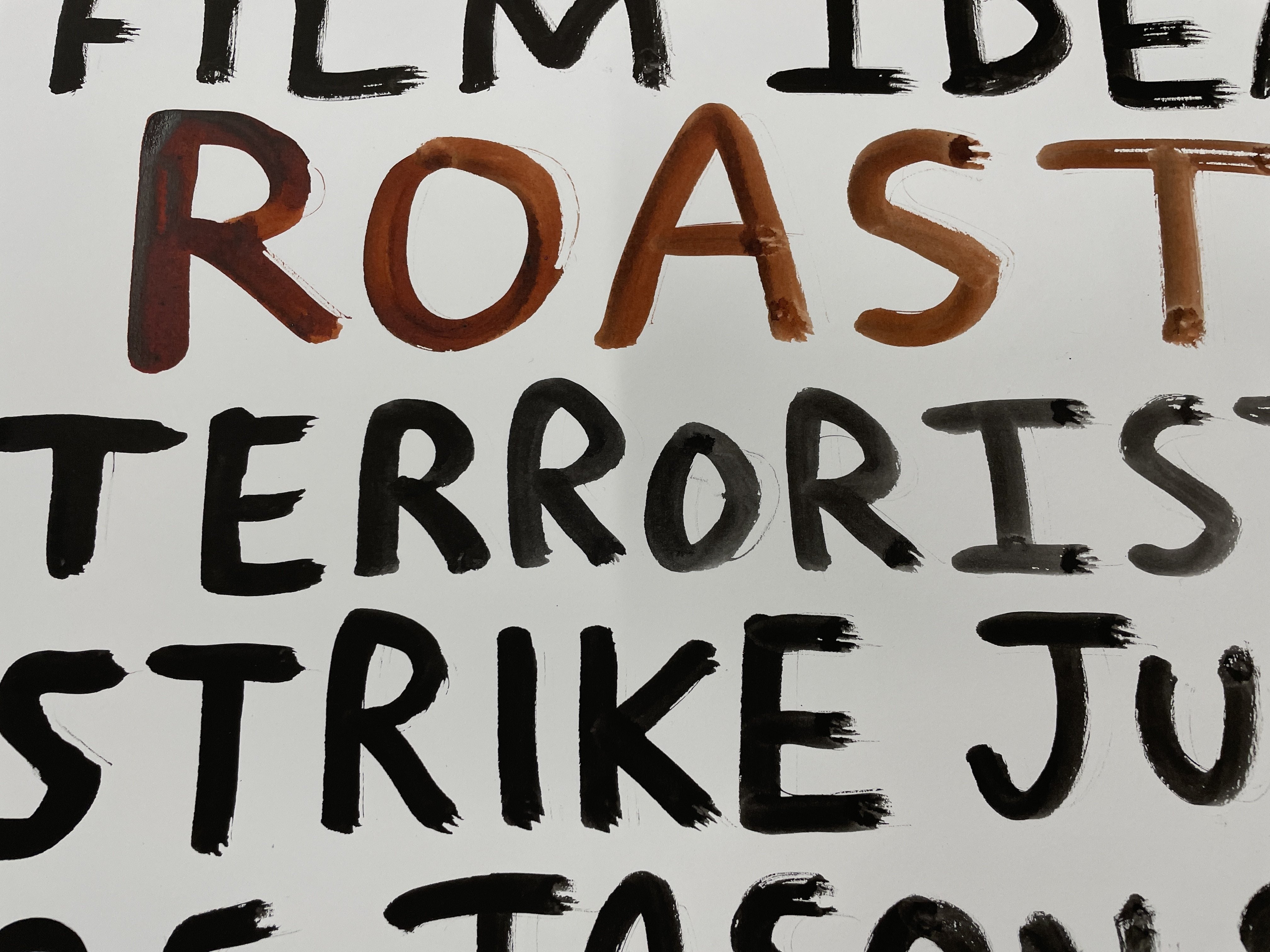 Film Idea: Roast (Original) Enlarged