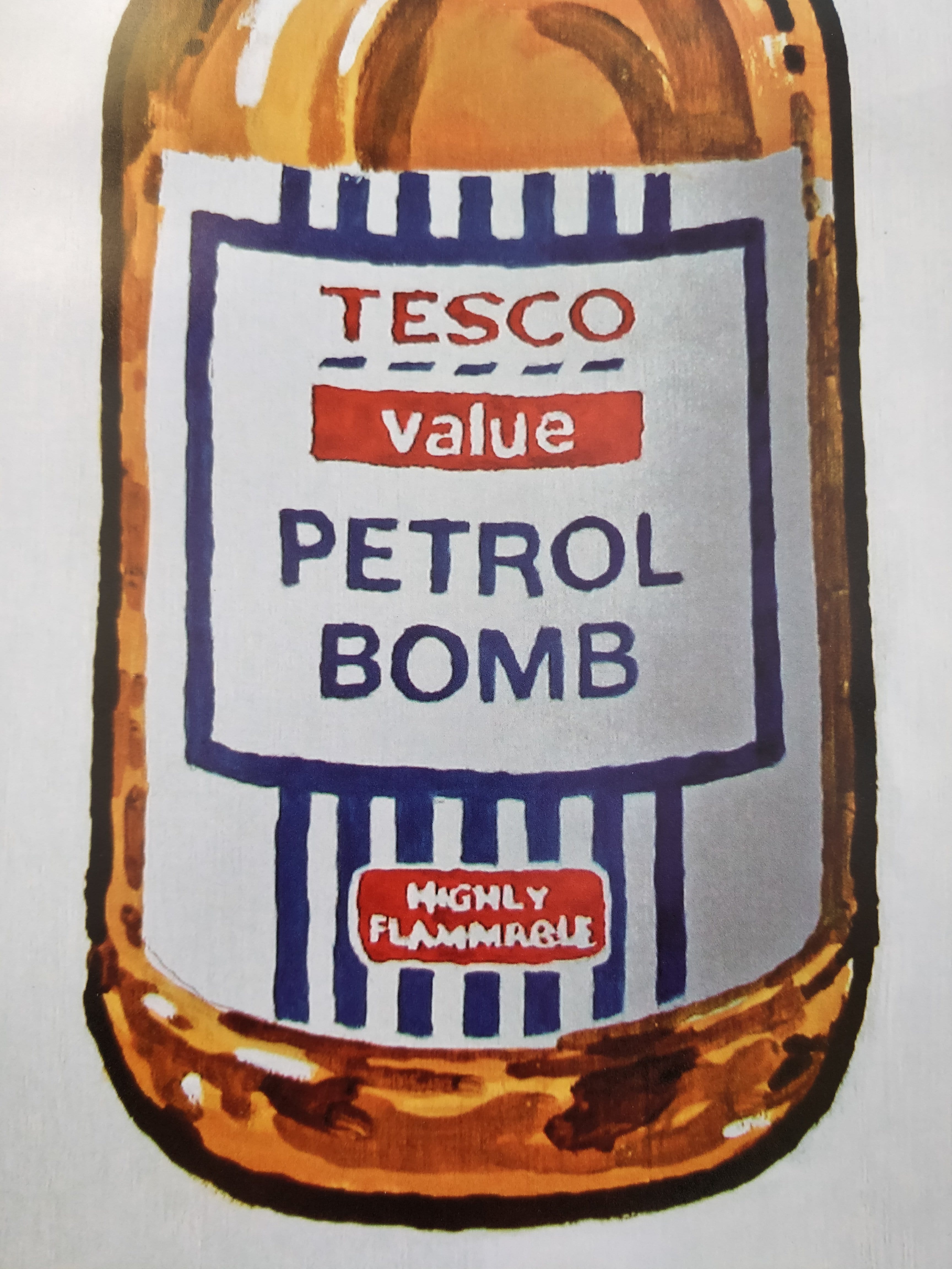 Tesco Value Petrol Bomb, 2011 Enlarged