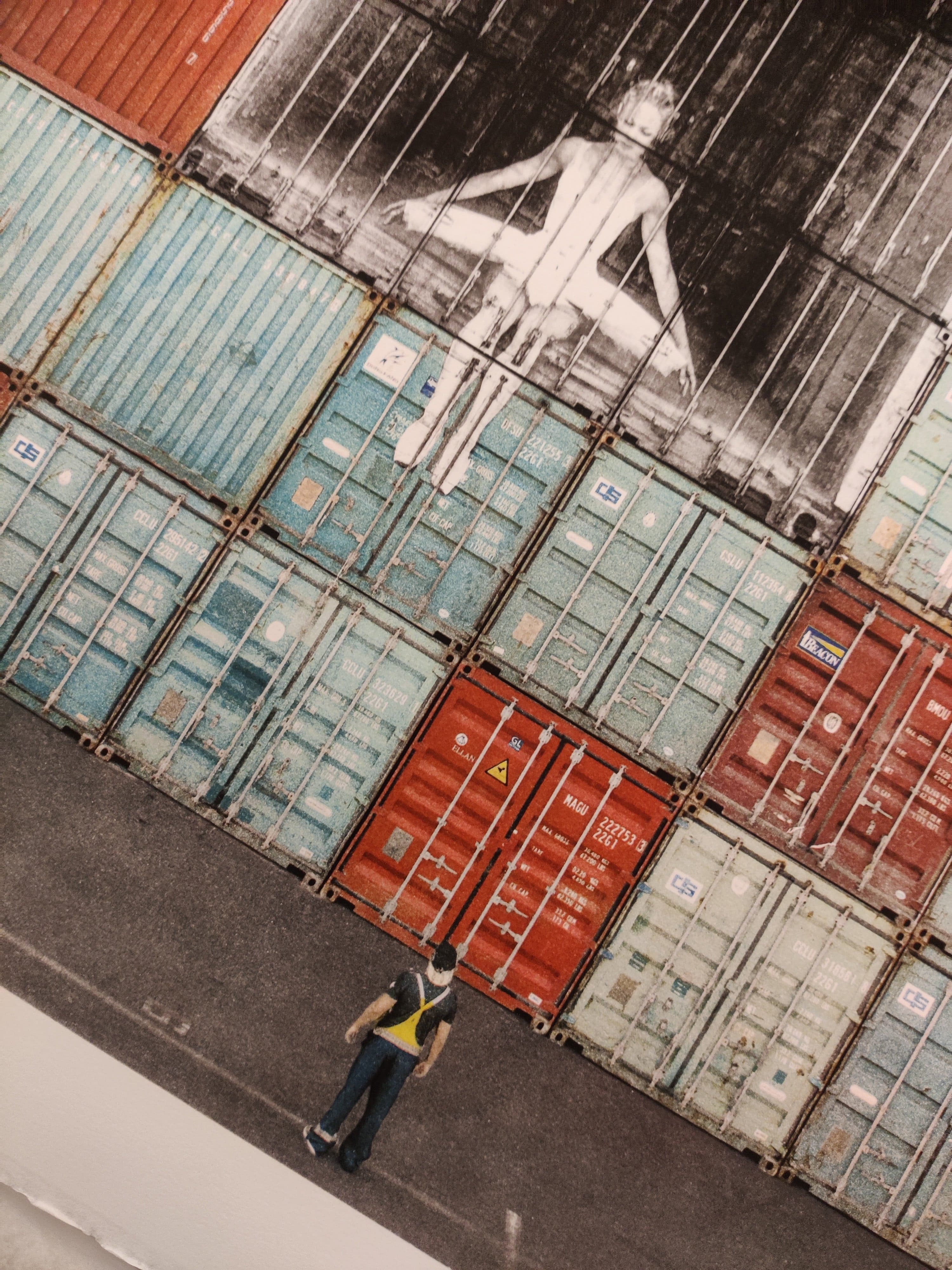 In The Container Wall, Le Havre, France, 2014, 2020 Enlarged