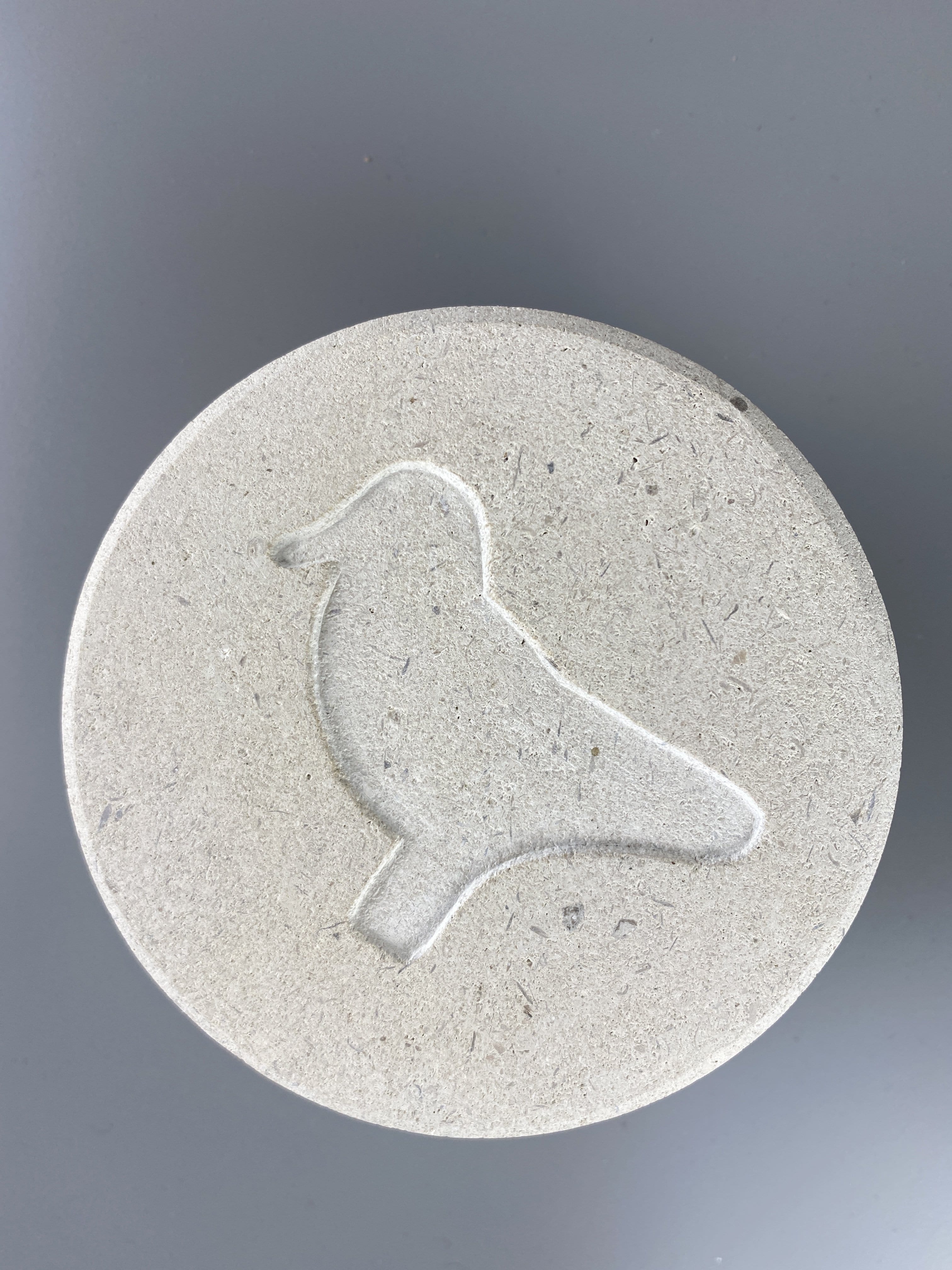 Speckled Dove and a Cheeky Half for Later Sculpture Enlarged