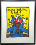 Keith Haring à Paris (Signed), 1986