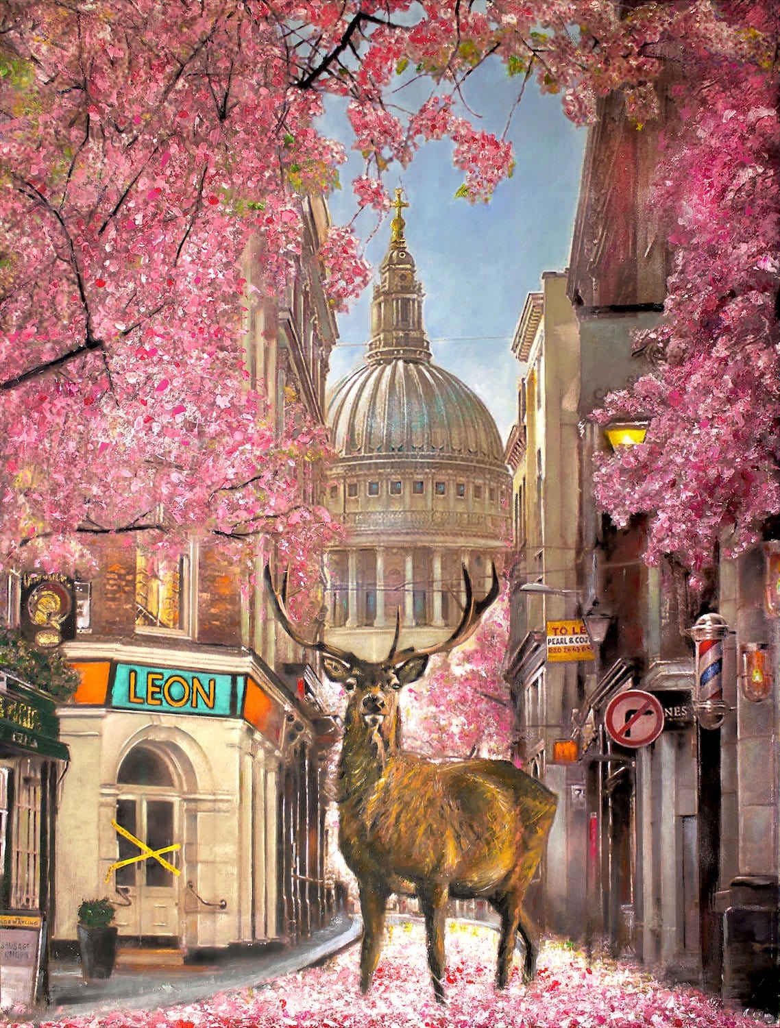 Covent Garden Stag - Large Enlarged