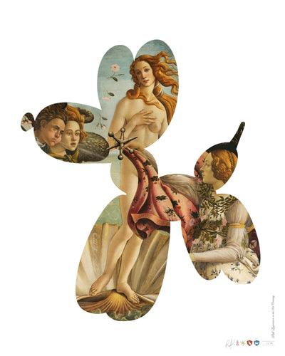 Venus and the Balloon Art Print by Ralf Laurenson - Art Republic