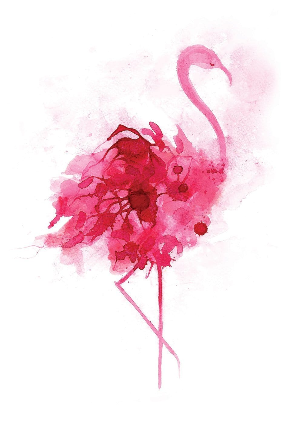 Flamingo Enlarged