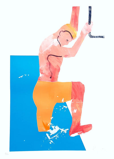 Dipping Ricky Art Print by Gavin Dobson - Art Republic