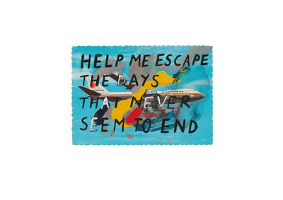 Help Me Escape the Days That Never Seem to End Art Print by Adam Bridgland - Art Republic