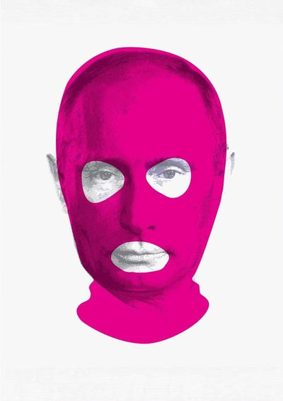 Masks of Fear - Putin (2nd edition) Art Print by Heath Kane - Art Republic