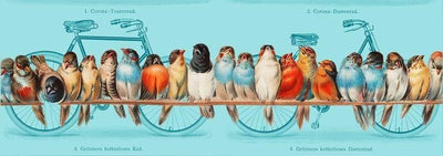 The Gathering on Bikes Art Print by Chloe Rox - Art Republic