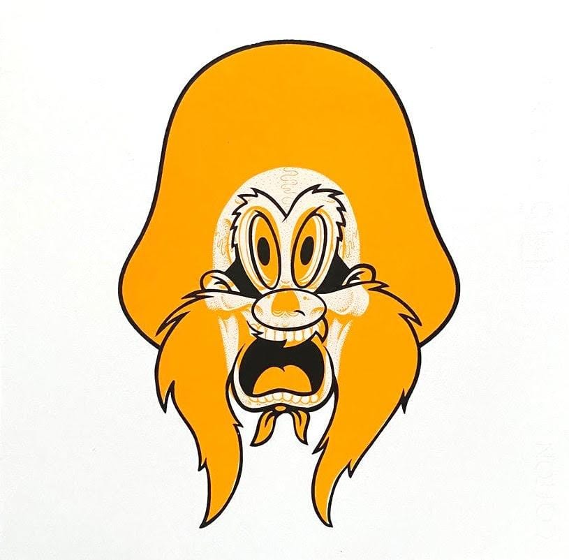 Sam Hunted - Orange Enlarged