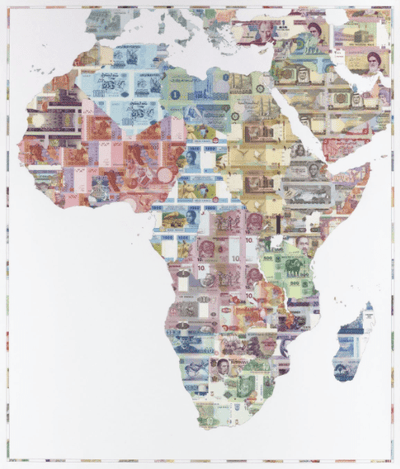 Money Map Of Africa - AP