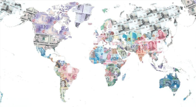 Money Map of the World 2013  - AP Enlarged
