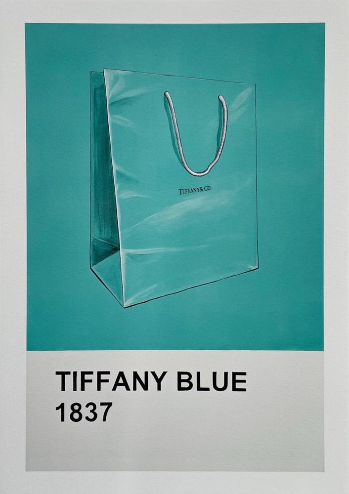 Tiffany Blue Enlarged
