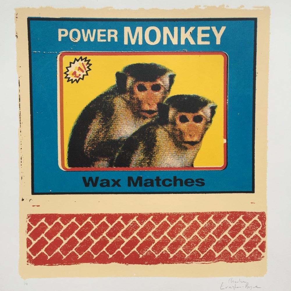 Power Monkey Wax Matches Enlarged