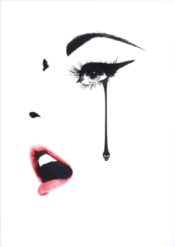 The Things You Do to Me, Red Lips Edition Art Print by Cassandra Yap - Art Republic