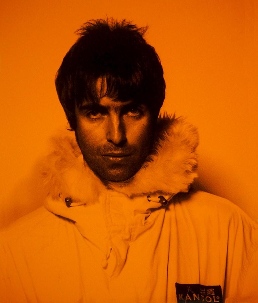 Liam Gallagher - Orange Enlarged
