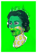 Elizabeth - Green and Neon Yellow Currency