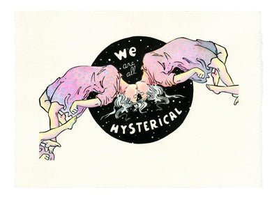 All Hysterical Art Print by Delphine Lebourgeois - Art Republic