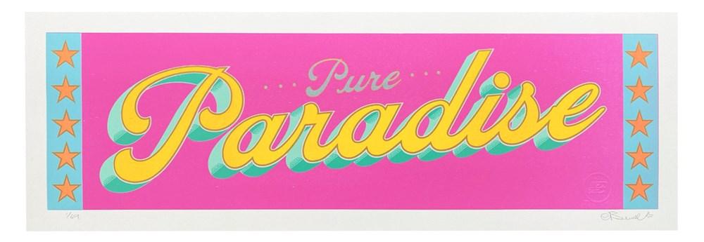 Pure Paradise - Magenta Enlarged