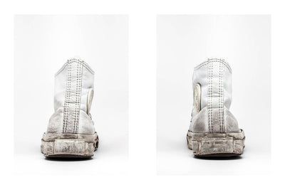 Converse, White Hi-Tops- Large Photography Print by Michael Schachtner - Art Republic