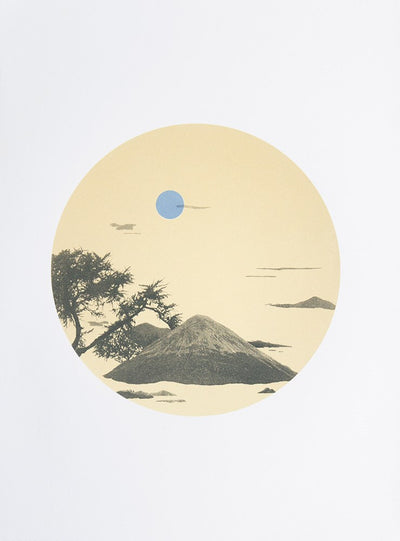 Moonlit Peaks Art Print by Sherrie-Leigh Jones - Art Republic