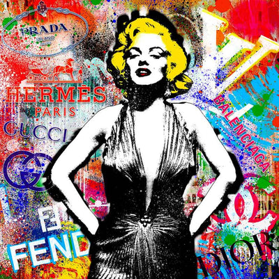 Marilyn as Vicky Debevoise Art Print by Agent X - Art Republic