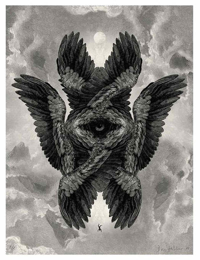 Seraphim I Art Print by Dan Hillier - Art Republic