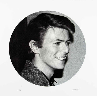 David Bowie Café Royal Pearl Large Art Print by Vincent McEvoy - Art Republic