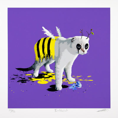 Bumblecat Art Print by Carl Moore - Art Republic