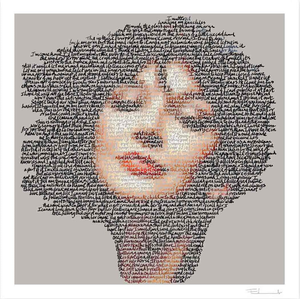 Kate Bush Wuthering Heights - Large Enlarged