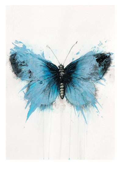For a Day Butterfly Art Print by Marion McConaghie - Art Republic