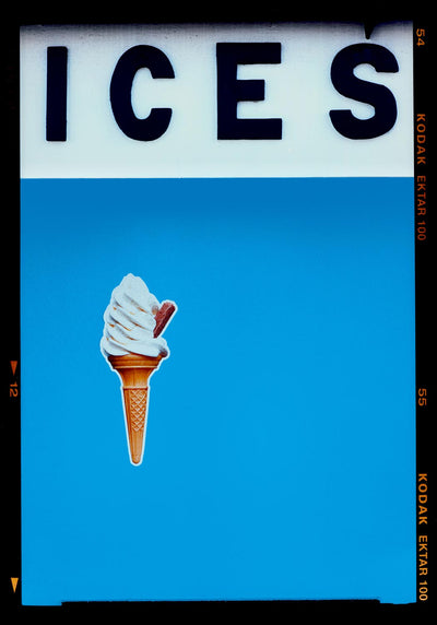 ICES (Sky Blue), Bexhill-on-Sea Photography Print by Richard Heeps - Art Republic