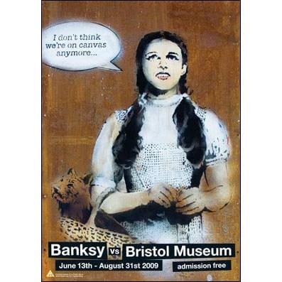 Banksy vs Bristol Museum - Dorothy, 2009 Enlarged