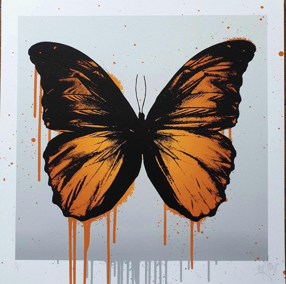Butterfly - Orange, 2011 Enlarged