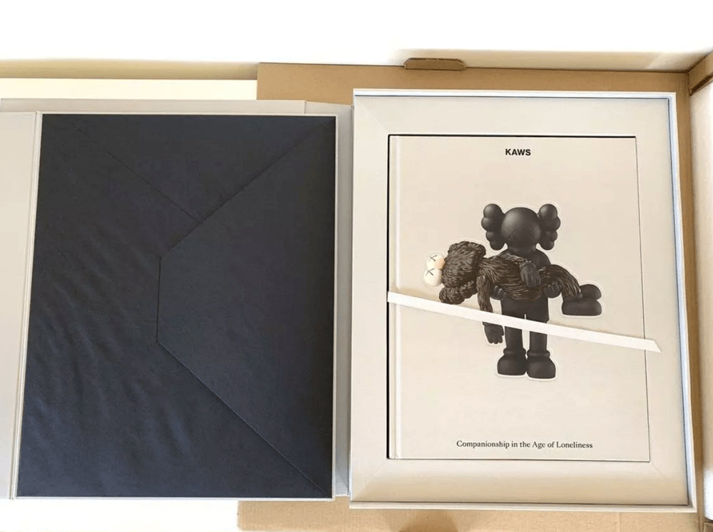 GONE: Kaws Limited Edition Art Book with Print Enlarged