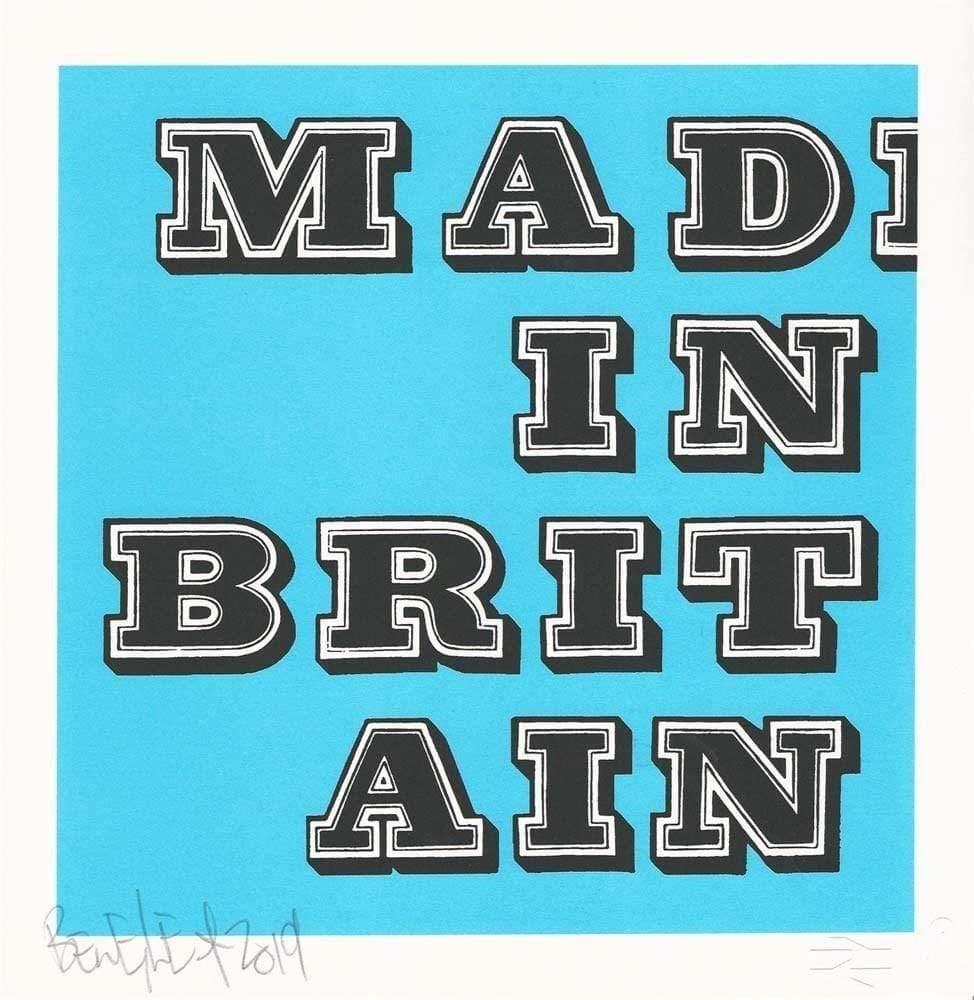 Mad in Britain - Blue Enlarged