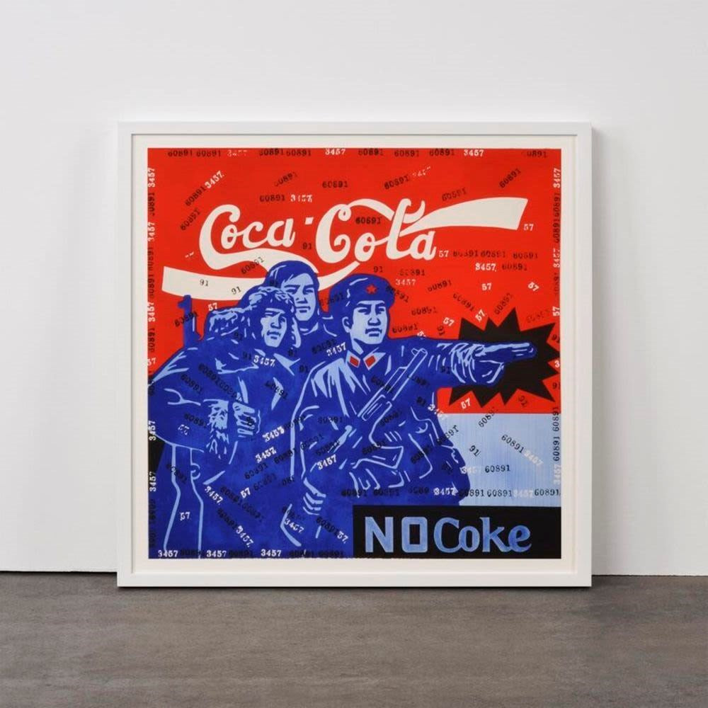 Coca Cola Enlarged