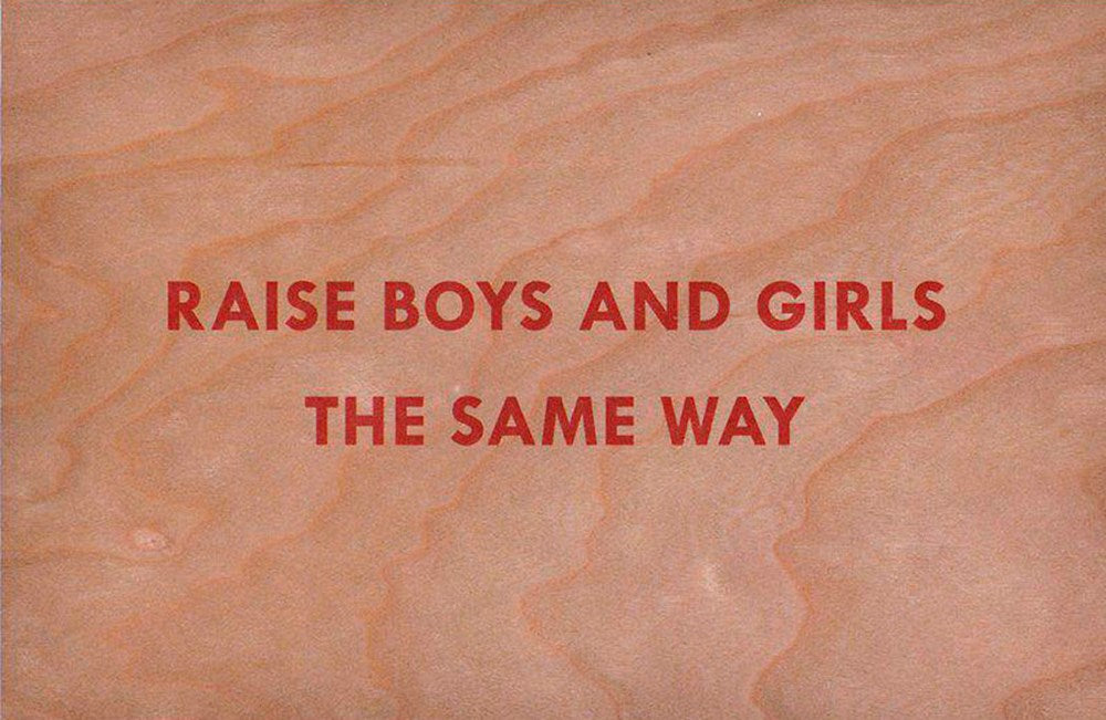 Raise Boys and Girls the Same Way Enlarged