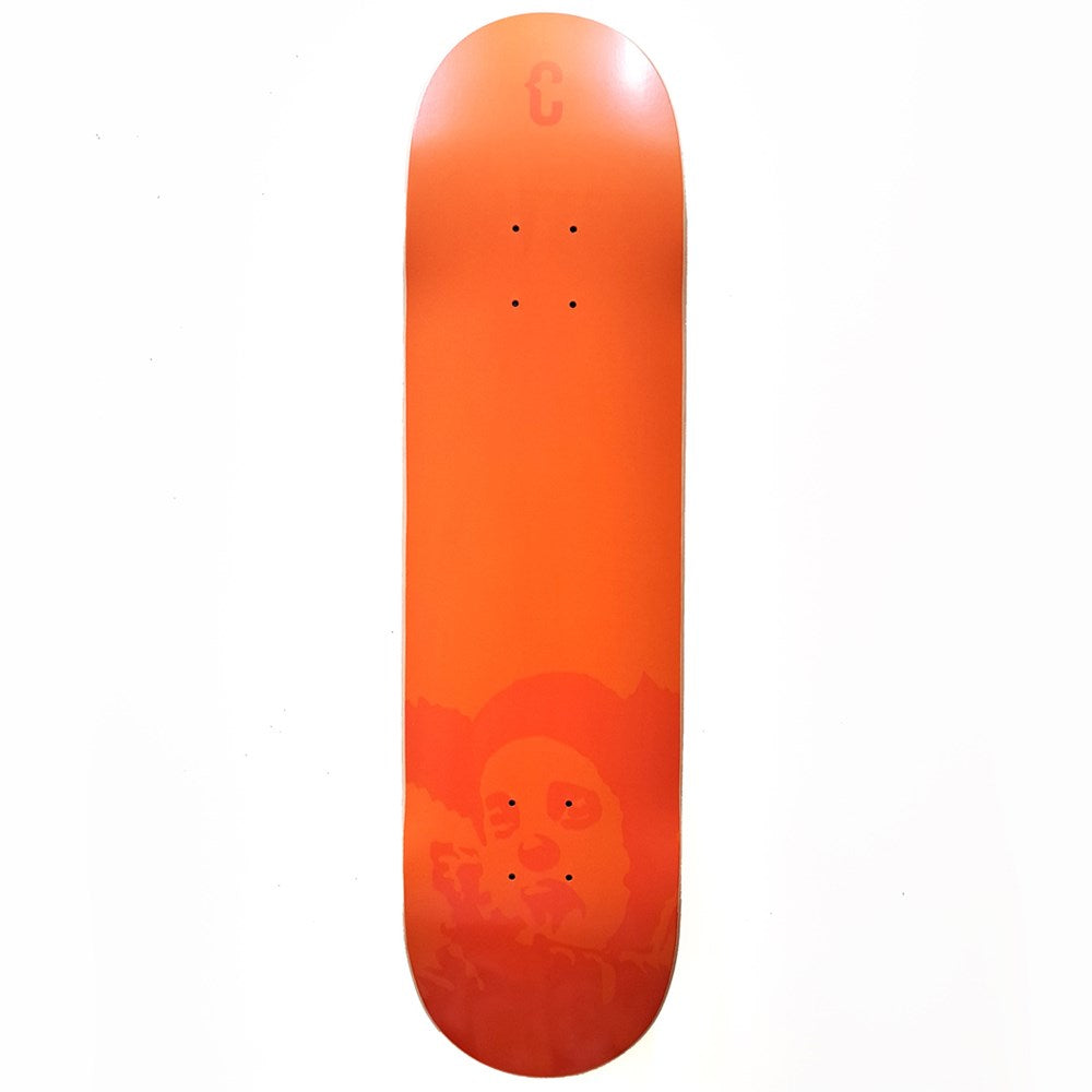 Banksy X Clown Skateboards Manifesto Dub (orange) (2021) Enlarged
