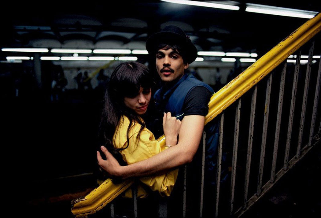 Untitled, (Couple on the Platform) from Subway Enlarged