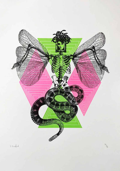 Medusa V4 Art Print by Memori Prints - Art Republic