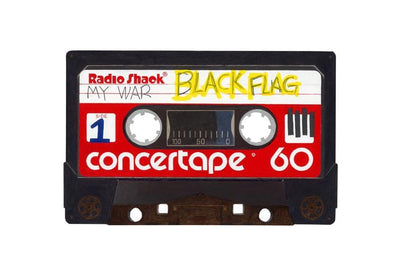 Black Flag (Small) Art Print by Horace Panter