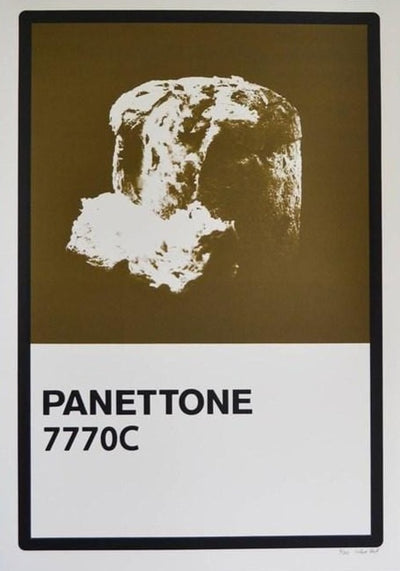 PANETTONE 7770C Art Print by Colour Black - Art Republic