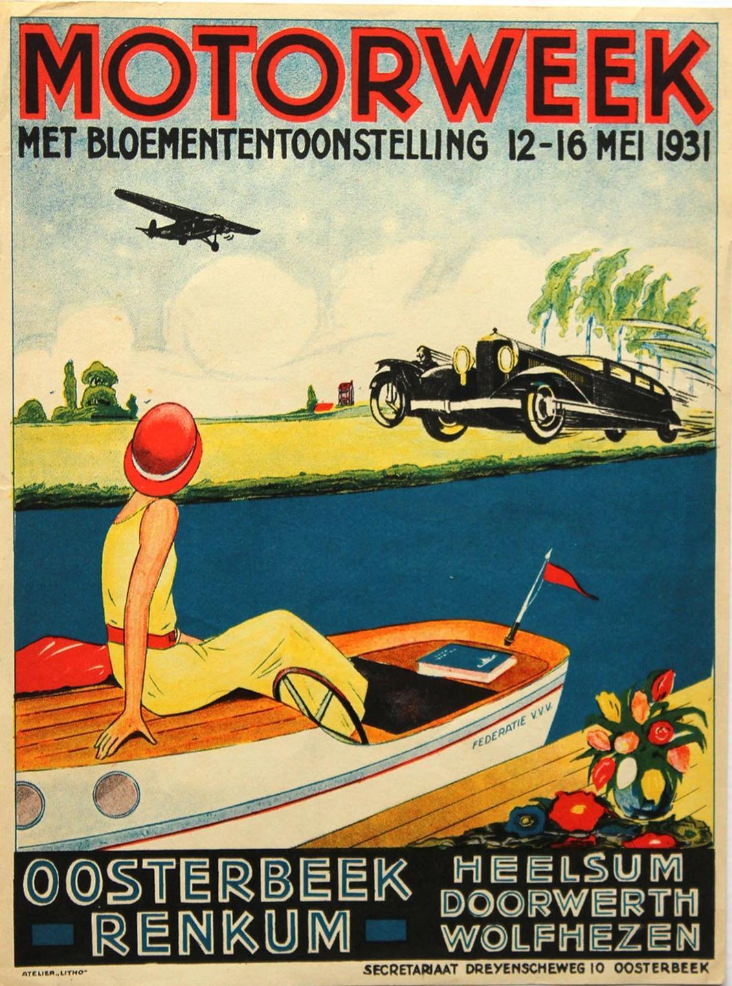 Motorweek at Oosterbeek May 1931 Enlarged