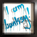 Glass Writer - I am Banksy (Electric Blue)