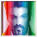 George Michael (Rainbow) Painting on Glass