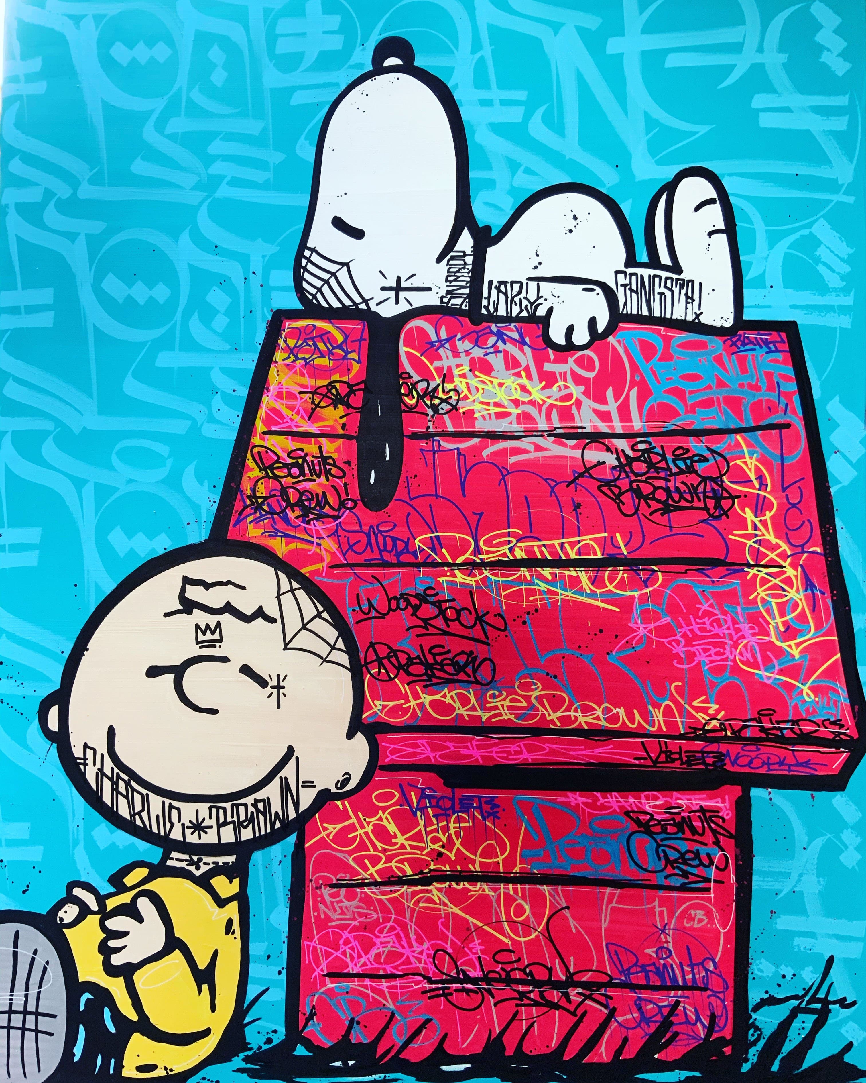 Charlie Brown Enlarged