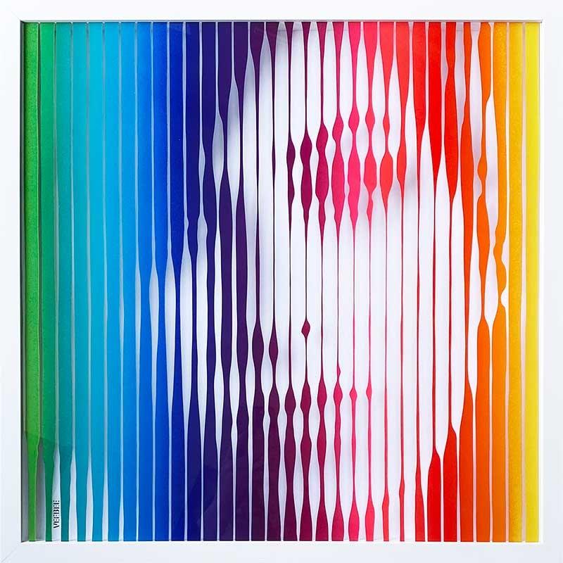 Amy Winehouse (Rainbow) - Original Enlarged