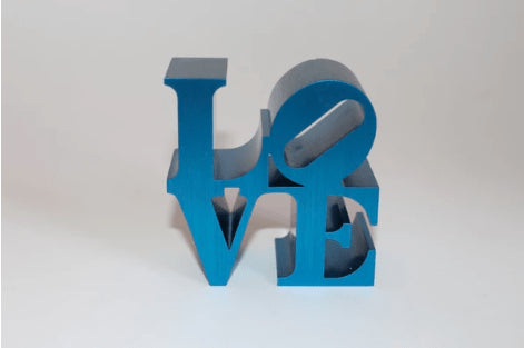 Love (Blue), 2009 Enlarged