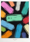 Static vs Warhol 'Spray cans', 2010